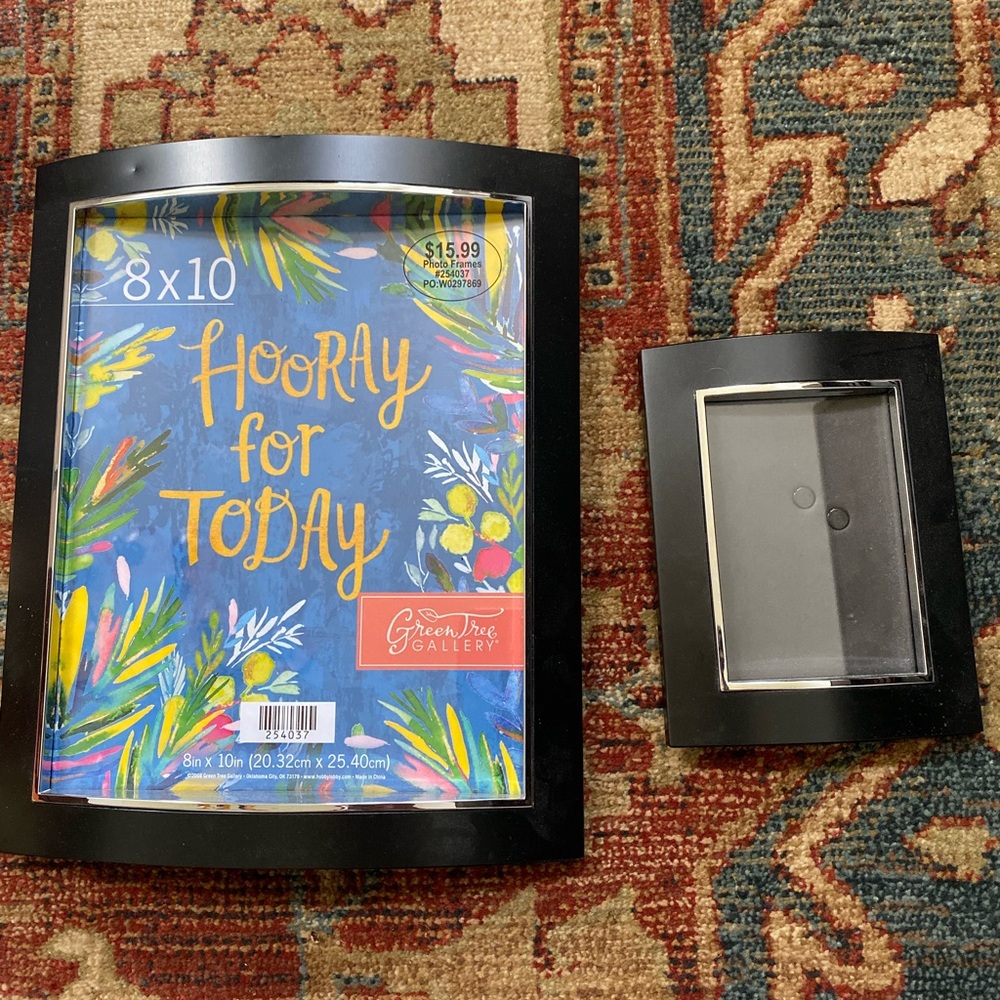 Set of (2) picture frames